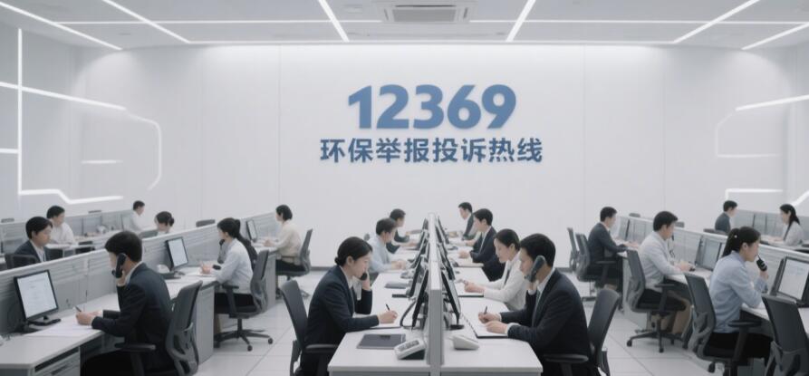 12369環保舉報投訴熱線圖